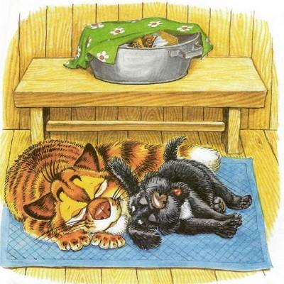 Иллюстрация к книге — Как подружились Пузик и Тузик [img_83.jpg]