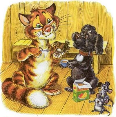 Иллюстрация к книге — Как подружились Пузик и Тузик [img_85.jpg]