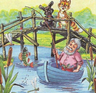 Иллюстрация к книге — Пузик и Тузик идут по следу [img_23.jpg]