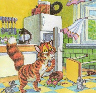 Иллюстрация к книге — Пузик и Тузик идут по следу [img_45.jpg]