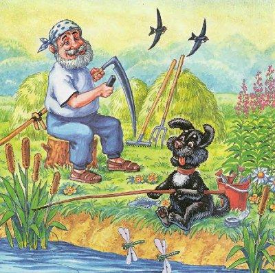 Иллюстрация к книге — Пузик и Тузик идут по следу [img_51.jpg]