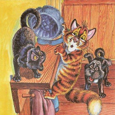 Иллюстрация к книге — Пузик и Тузик идут по следу [img_61.jpg]