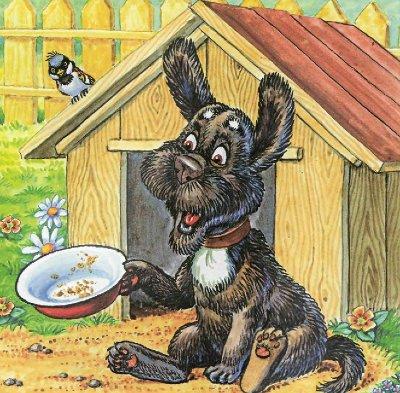 Иллюстрация к книге — Пузик и Тузик идут по следу [img_75.jpg]