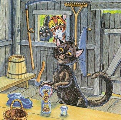 Иллюстрация к книге — Пузик и Тузик идут по следу [img_79.jpg]