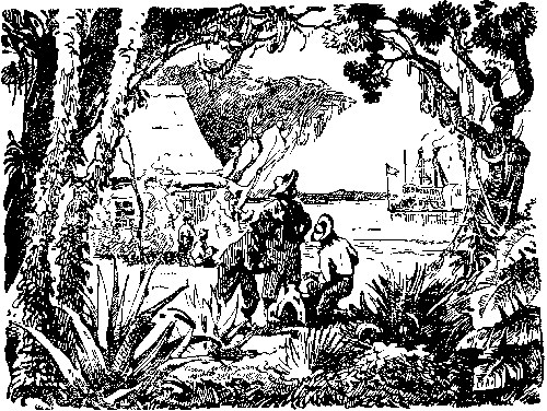 Иллюстрация к книге — Белая перчатка. В дебрях Борнео. В поисках белого бизона [i_041.png]