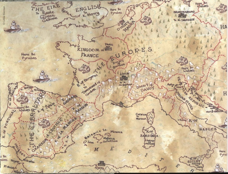 Иллюстрация к книге — Отравленный трон [map01.jpg]
