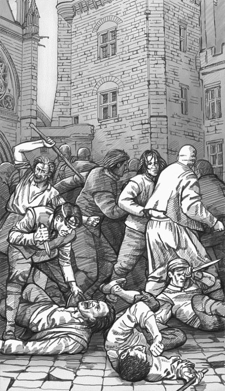 Иллюстрация к книге — Сердце Зверя. Том 3. Синий взгляд Смерти. Полночь [i_003.jpg]