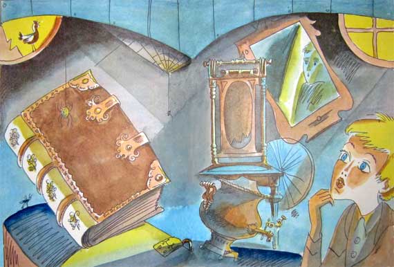 Иллюстрация к книге — На старом чердаке [i_002.jpg]