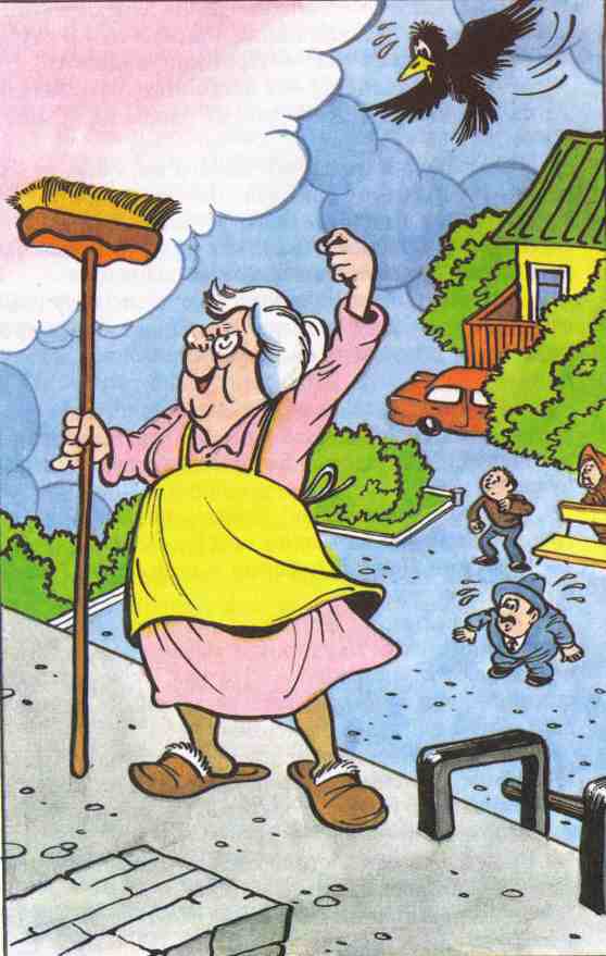 Иллюстрация к книге — Приключения жёлтого чемоданчика. На старом чердаке [i_008.jpg]