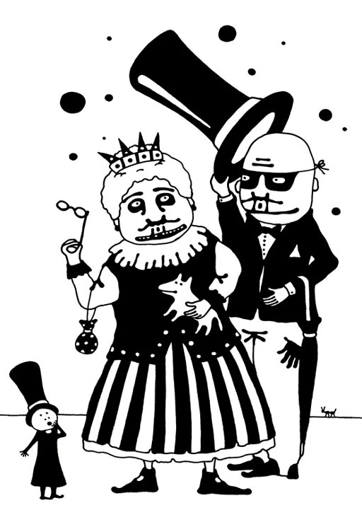 Иллюстрация к книге — Трое из Блумсбери, не считая кота и кренделя [i_054.jpg]