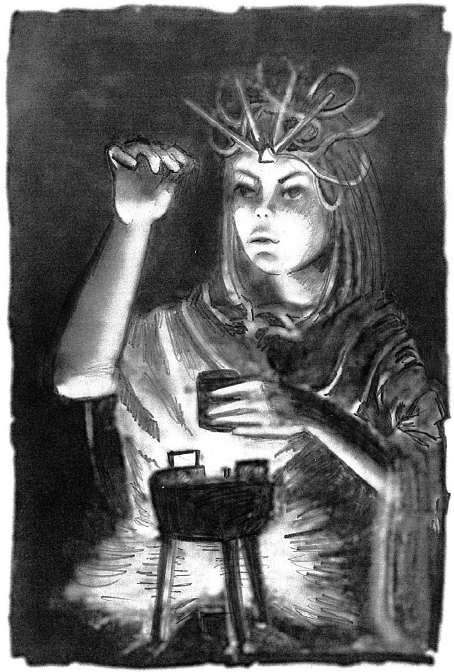 Иллюстрация к книге — Ворон, колдунья и старая лестница [i_004.png]