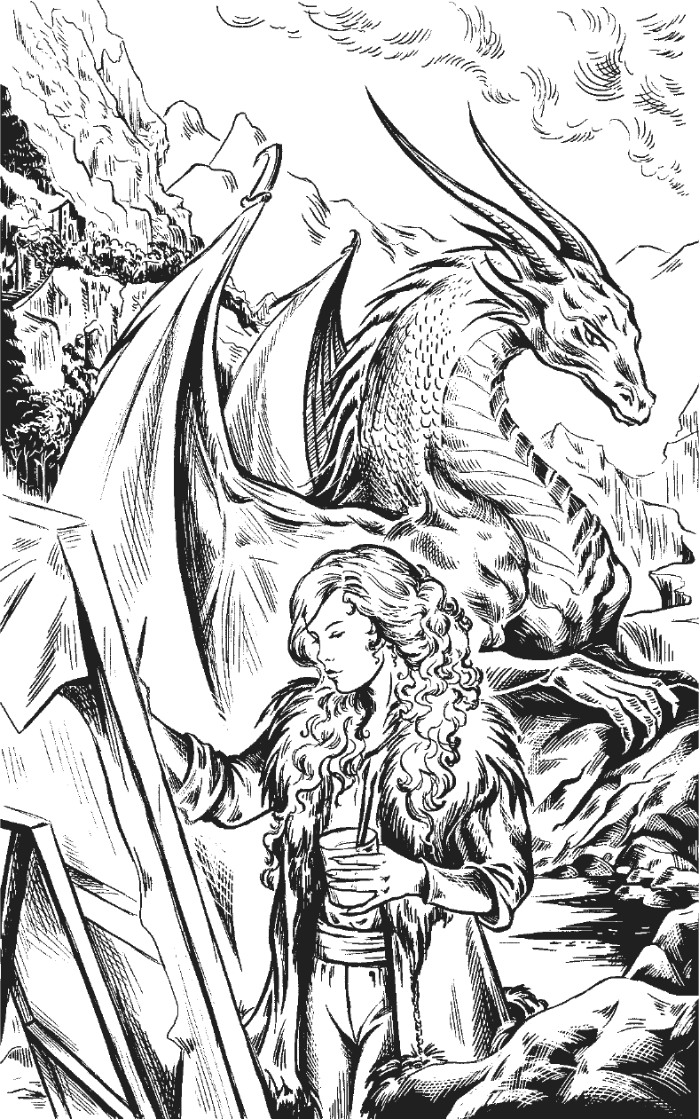 Иллюстрация к книге — Счастливый брак по-драконьи. Поймать пламя [sbd_popl.jpg]