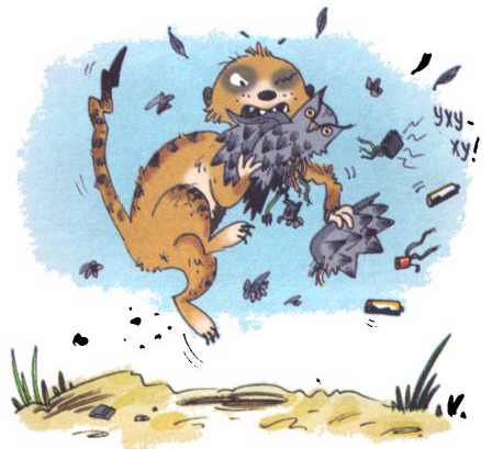 Иллюстрация к книге — Сурикаты-сумасброды. Невероятно смешные приключения в пустыне [i_064.jpg]