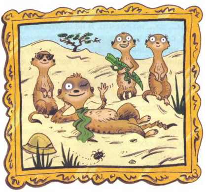 Иллюстрация к книге — Сурикаты-сумасброды. Невероятно смешные приключения в пустыне [i_069.jpg]