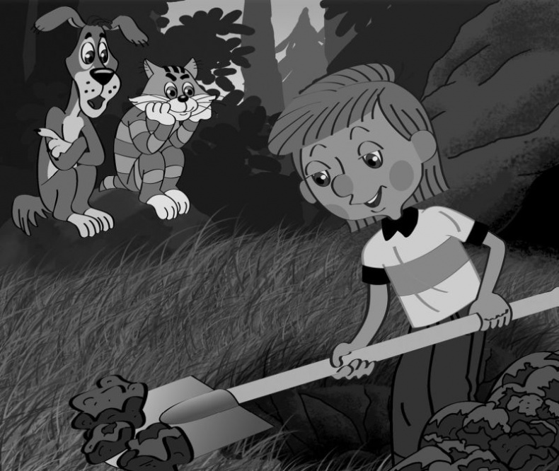 Иллюстрация к книге — Самые новые истории о Простоквашино [i_010.jpg]