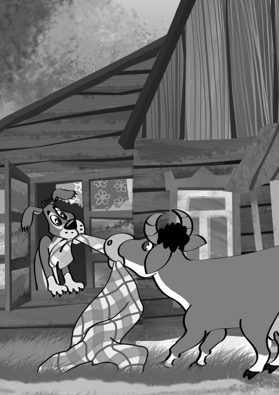 Иллюстрация к книге — Самые новые истории о Простоквашино [i_013.jpg]