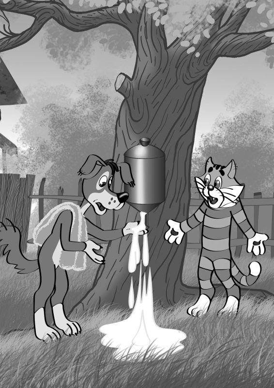 Иллюстрация к книге — Самые новые истории о Простоквашино [i_017.jpg]