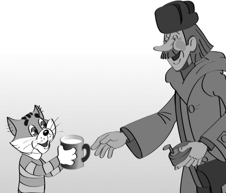 Иллюстрация к книге — Самые новые истории о Простоквашино [i_019.jpg]