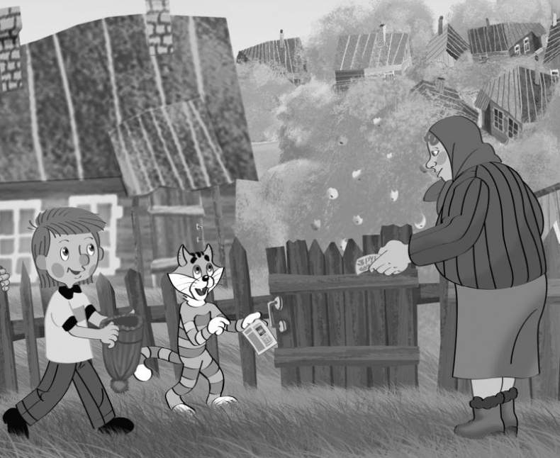 Иллюстрация к книге — Самые новые истории о Простоквашино [i_094.jpg]