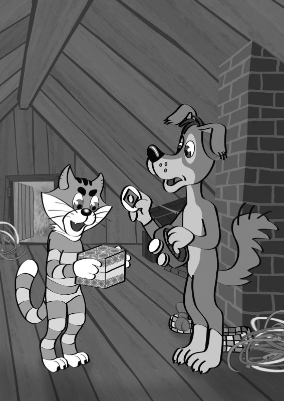 Иллюстрация к книге — Самые новые истории о Простоквашино [i_109.jpg]