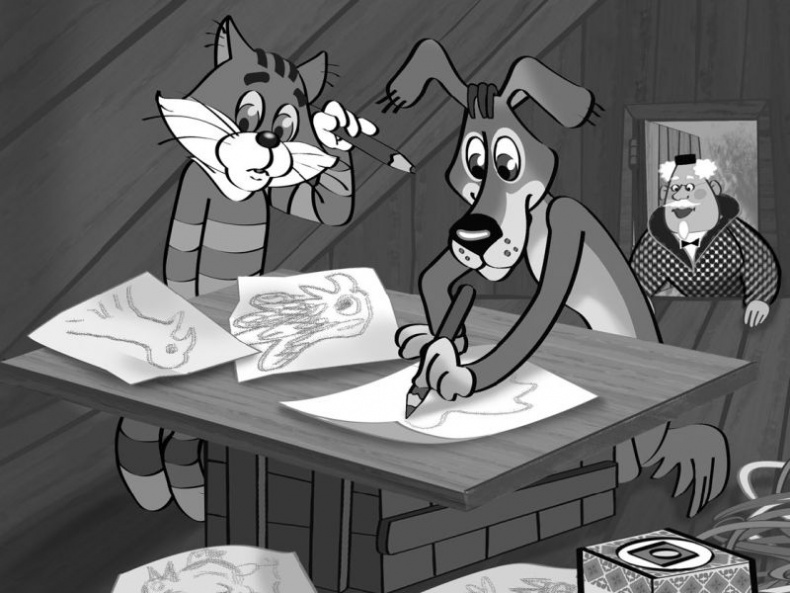 Иллюстрация к книге — Самые новые истории о Простоквашино [i_110.jpg]