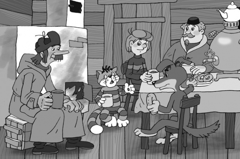 Иллюстрация к книге — Самые новые истории о Простоквашино [i_131.jpg]