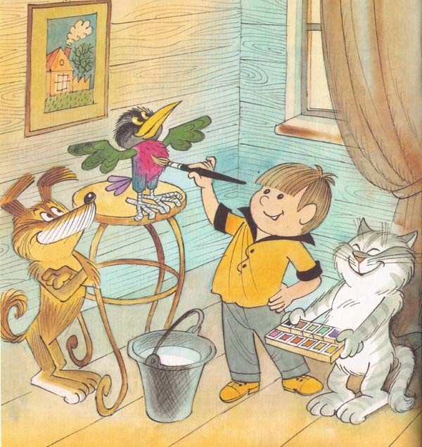 Иллюстрация к книге — Тетя дяди Федора, или Побег из Простоквашино [i_024.jpg]