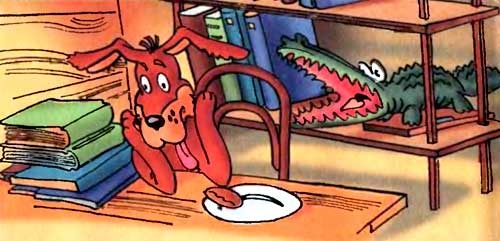 Иллюстрация к книге — Дядя Федор идет в школу, или Нэнси из Интернета в Простоквашино [i_042.jpg]