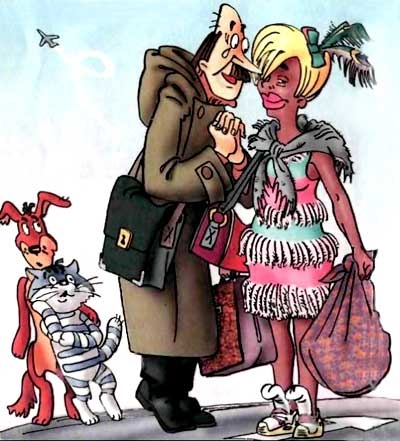 Иллюстрация к книге — Дядя Федор идет в школу, или Нэнси из Интернета в Простоквашино [i_070.jpg]