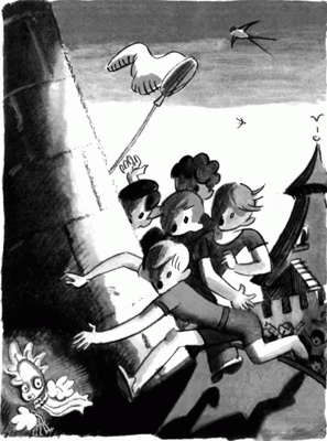 Иллюстрация к книге — Маленькое привидение [img4.jpg]