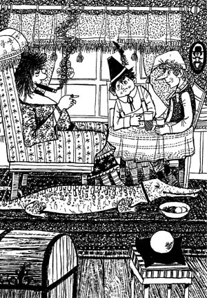 Иллюстрация к книге — Разбойник Хотценплотц и муравейник с начинкой [i_005.jpg]