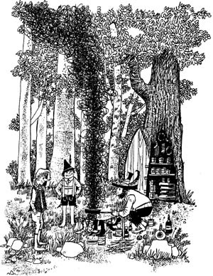 Иллюстрация к книге — Разбойник Хотценплотц и муравейник с начинкой [i_026.jpg]