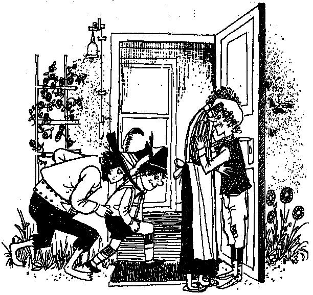 Иллюстрация к книге — Разбойник Хотценплотц и муравейник с начинкой [i_028.jpg]