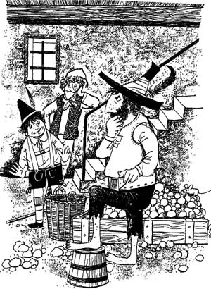 Иллюстрация к книге — Разбойник Хотценплотц и муравейник с начинкой [i_031.jpg]