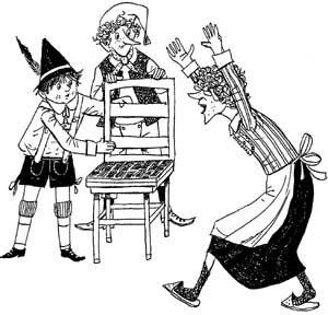 Иллюстрация к книге — Разбойник Хотценплотц и муравейник с начинкой [i_033.jpg]