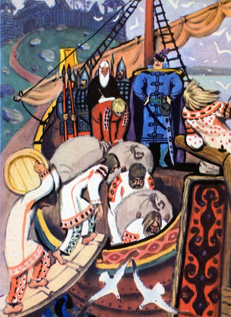 Иллюстрация к книге — Преданье старины глубокой [i_014.jpg]