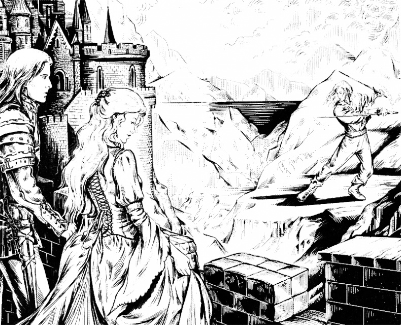 Иллюстрация к книге — Портрет прекрасной принцессы [i_001.jpg]