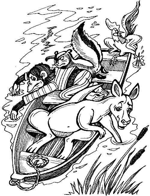 Иллюстрация к книге — Тамбовский квартет. Побег из Шапито [_01.jpg]