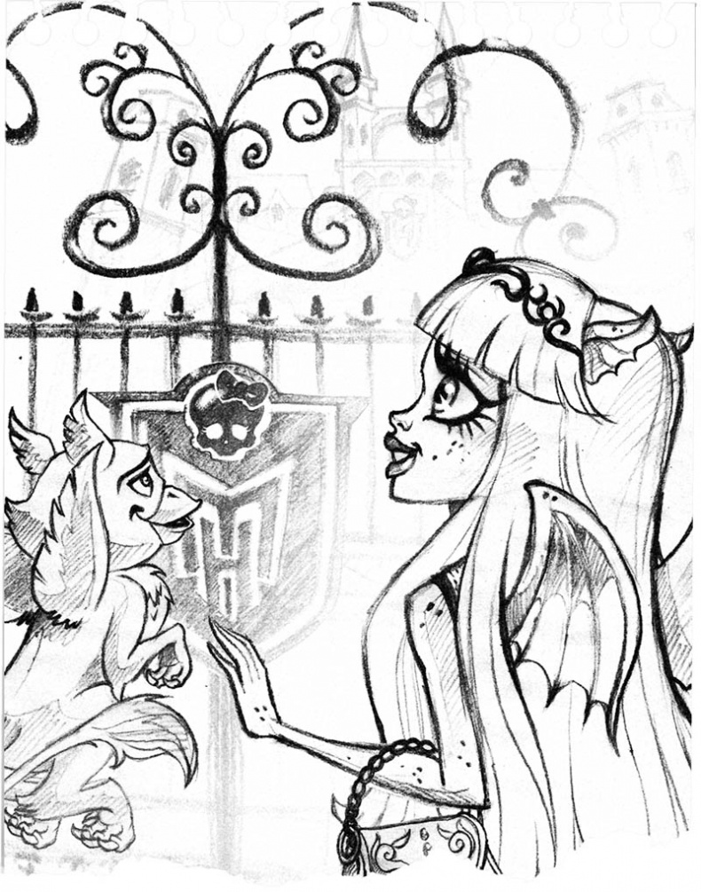 Иллюстрация к книге — Monster High. Лучшие подруги [i_001.jpg]