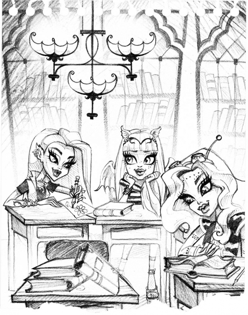 Иллюстрация к книге — Monster High. Лучшие подруги [i_005.jpg]