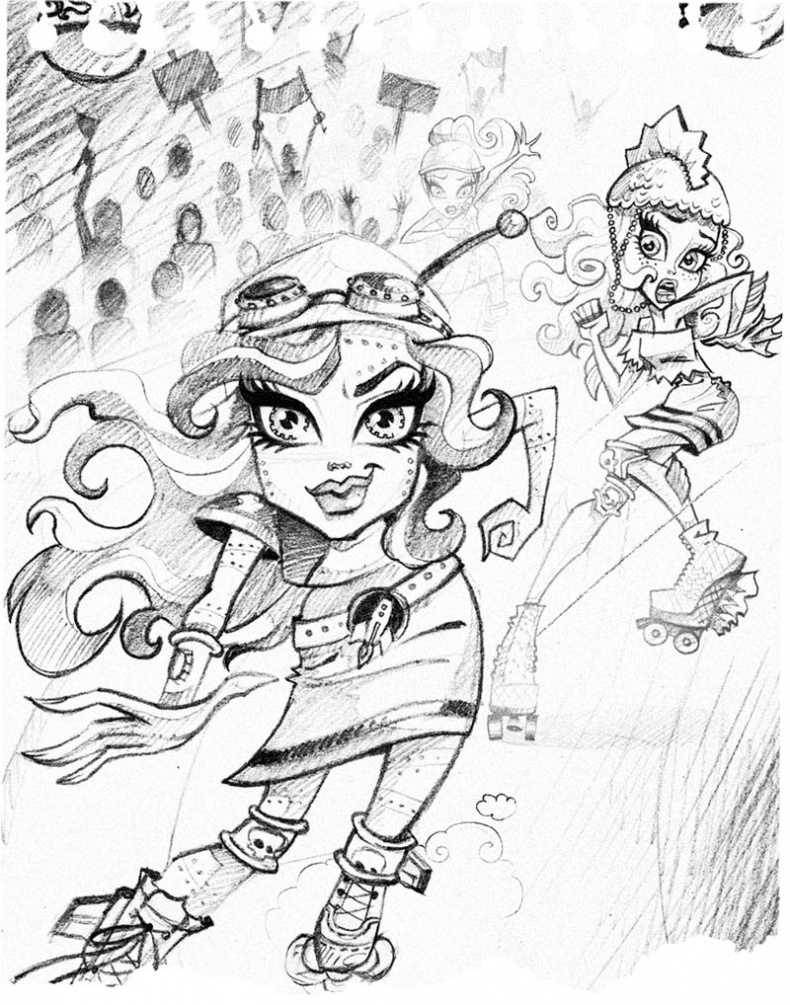 Иллюстрация к книге — Monster High. Лучшие подруги [i_006.jpg]