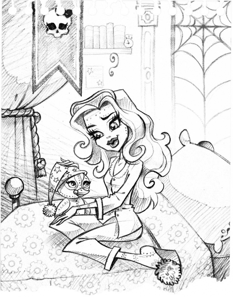 Иллюстрация к книге — Monster High. Лучшие подруги [i_008.jpg]