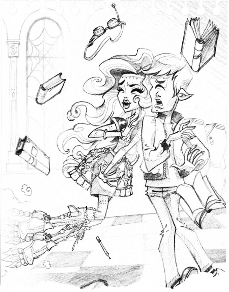 Иллюстрация к книге — Monster High. Лучшие подруги [i_010.jpg]