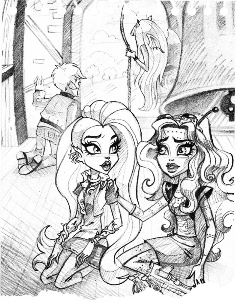 Иллюстрация к книге — Monster High. Лучшие подруги [i_014.jpg]