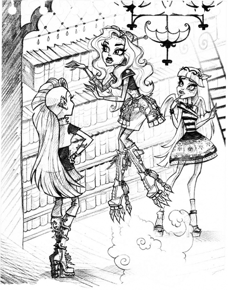 Иллюстрация к книге — Monster High. Лучшие подруги [i_016.jpg]
