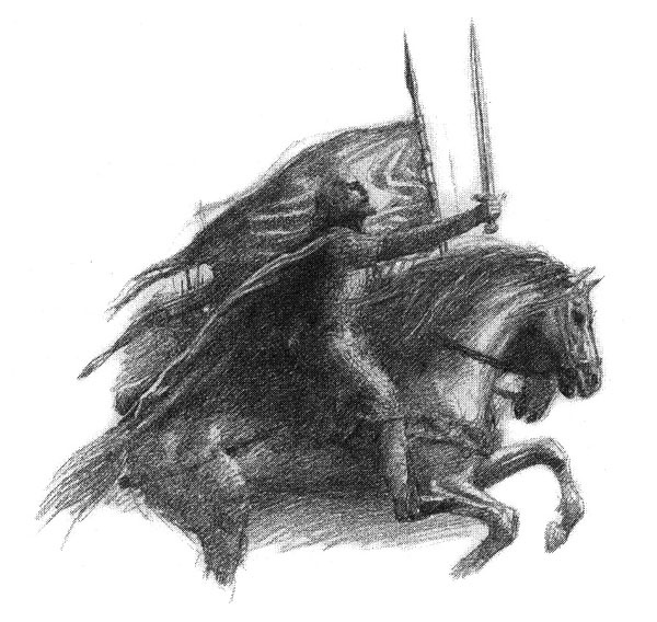 Иллюстрация к книге — Дети Хурина [alan_lee_thechildrenofhurin_bw_02_lite.jpg]