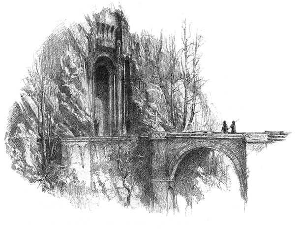 Иллюстрация к книге — Дети Хурина [alan_lee_thechildrenofhurin_bw_14_lite.jpg]