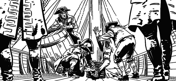 Иллюстрация к книге — Записки экспедитора Тайной канцелярии. К берегам Новой Англии [i_036.jpg]