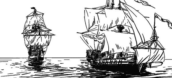 Иллюстрация к книге — Записки экспедитора Тайной канцелярии. К берегам Новой Англии [i_211.jpg]