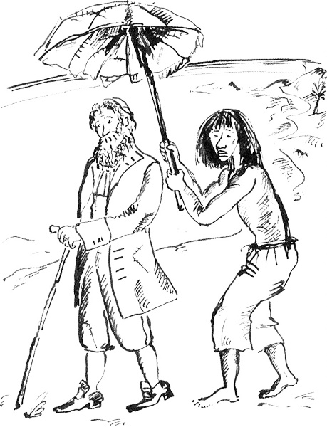 Иллюстрация к книге — Пятница, или Дикая жизнь [_15.jpg]